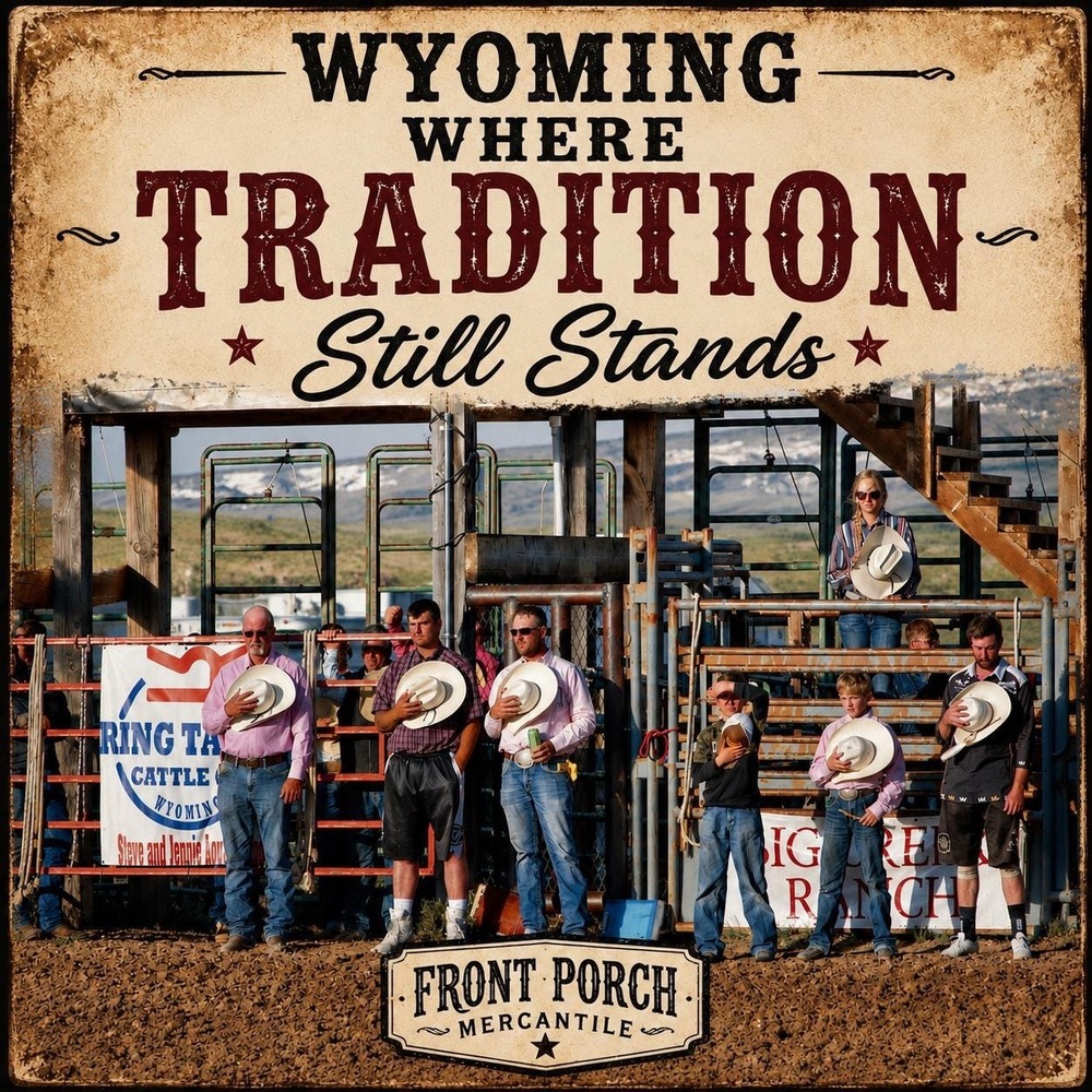 Wyoming tradition sticker